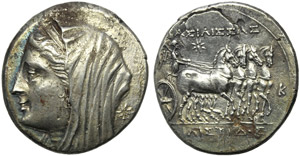 Sicily, Syracuse, Philistis (Hieron II, ... 