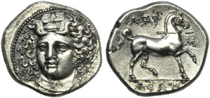 Thessaly, Larissa, Stater, c. 356-342 BC; AR ... 
