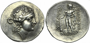 Thrace, Thasos, Tetradrachm, After 180 BC; ... 