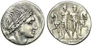 L. Memmius, Denario, Roma, 109 o 108 a.C.; ... 