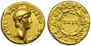 Nerone (54-68), Aureo, Roma, 58-59 d.C.; AV ... 