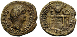 Nerone (54-68), Semisse, Roma, c. 64 d.C.; ... 