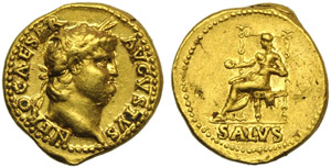 Nero (54-68), Aureus, Rome, c. AD 65-66; AV ... 
