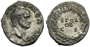 Galba (68-69), Denario, Roma, c. Luglio del ... 