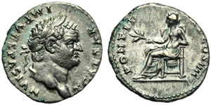 Titus, as Caesar (Vespasian, 69-79), ... 