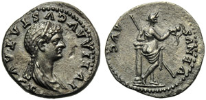 Julia (Titus, 79-81), Denarius, Rome, AD ... 