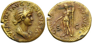 Julia (Titus, 79-81), Dupondius, Rome, AD ... 