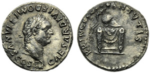 Domitian, as Caesar (Titus, 79-81), ... 