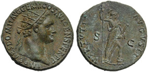 Domitian (81-96), Dupondius, Rome, AD 92-94; ... 