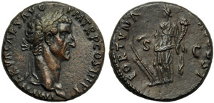 Nerva (96-98), As, Rome, AD 97; AE (g 13,10; ... 