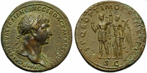 Traiano (98-117), Sesterzio, Roma, 103-111 ... 