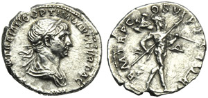 Traiano (98-117), Denario, Roma, 114-117 ... 