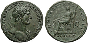 Adriano (117-138), Sesterzio, Roma, 118 ... 