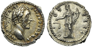 Antonino Pio (138-161), Denario, Roma, ... 