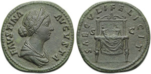 Faustina Minor (Marcus Aurelius, 161-180), ... 