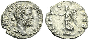 Settimio Severo (193-211), Denario, Roma, ... 