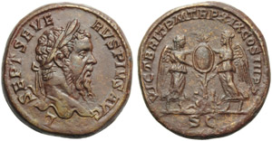 Settimio Severo (193-211), Sesterzio, Roma, ... 