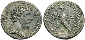 Settimio Severo (193-211), Tetradracma, ... 