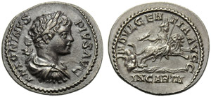 Caracalla (198-217), Denario, Roma, 201-206 ... 