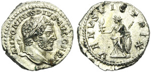 Caracalla (198-217), Denario, Roma, 213-217 ... 