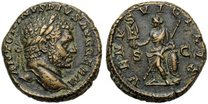 Caracalla (198-217), Asse, Roma, c. 214-217 ... 