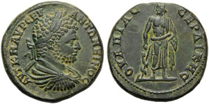 Caracalla (198-217), Bronzo, Tracia: ... 