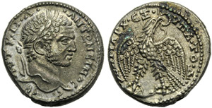 Caracalla (198-217), Tetradrachm, Syria: ... 