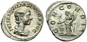 Aquilia Severa (Elagabalo, 218-222), ... 