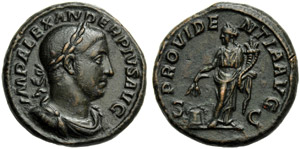 Severus Alexander (222-235), As, Rome, c. AD ... 