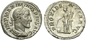 Massimino I (235-238), Denario, Roma, c. ... 