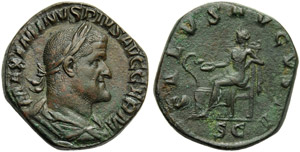Maximinus I (235-238), Sestertius, Rome, c. ... 