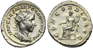 Gordiano III (238-244), Antoniniano, Roma, ... 