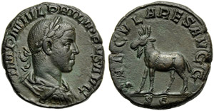 Philip II (247-249), Sestertius, Rome, AD ... 