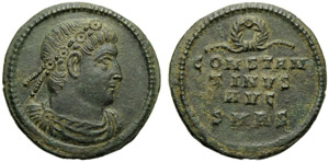 Constantine I (306-337), Nummus, Rome, AD ... 