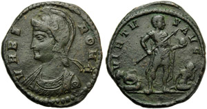 Costantino I (306-337), Medaglione, Roma, ... 