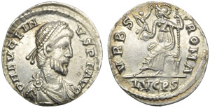 Eugenio (Usurpatore, 392-394), Siliqua, ... 