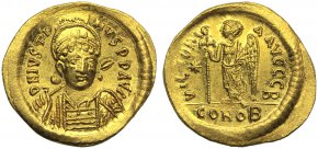 Giustino I (518-527), Solido, ... 