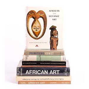 NINE BOOKS ON AFRICAN ARTD. Fraser, ... 