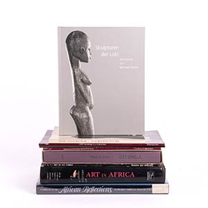 NINE BOOKS ON AFRICAN ARTB. Strauss, ... 