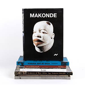 EIGHT BOOKS ON AFRICAN ARTMakondeBlack Gods ... 