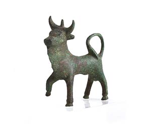 Etruscan bronze triple horned bull 3rd – ... 