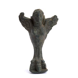 Etruscan bronze sphynx tripod foot 4th - 2nd ... 