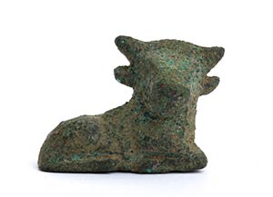 Roman votive bronze bull 1st - 2nd century ... 
