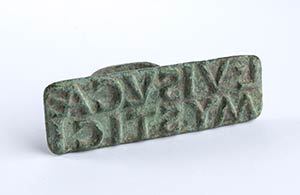 Roman bronze bread-stamp 1st - 2nd ... 