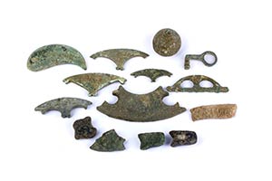 Collection of Roman utensilia 1st – 3rd ... 