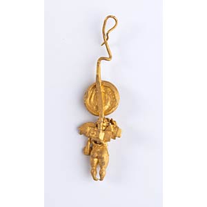 Tarantine gold earring with ... 