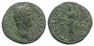 Hadrian (117-138). Æ As (27mm, 11.98g, 1h). ... 
