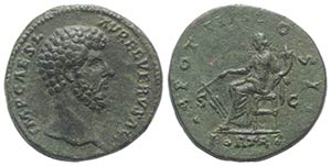 Lucius Verus (161-169). Æ Sestertius (32mm, ... 