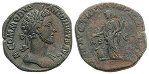Commodus (177-192). Æ Sestertius (32mm, ... 