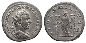 Macrinus (217-218). AR Antoninianus (22mm, ... 